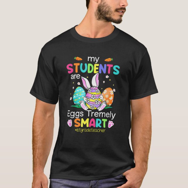 Easter Pizza Slice Bunny Ears Funny Snack Food Lov T-Shirt (Front)