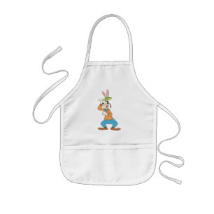 Easter Pluto with Easter Bunny Ears 2 Kids' Apron