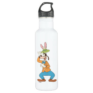 Easter Pluto with Easter Bunny Ears 2 Stainless Steel Water Bottle