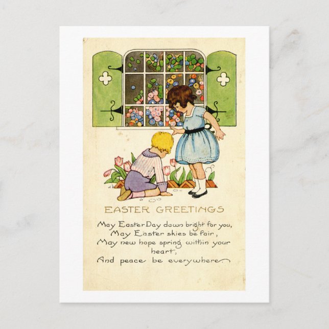 Easter Postcard (ca. 1915) (Front)