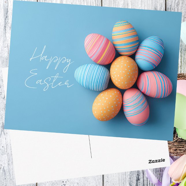 Easter Postcard with Easter Eggs (Creator Uploaded)
