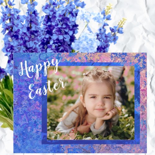 Easter Postcard with Photo