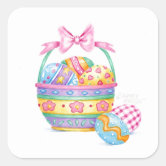 Easter Violet Cross Stickers, Zazzle