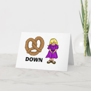 Easter Pretzel Easter Card   Customize It!
