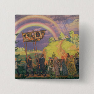 Easter Procession, 1915 Button