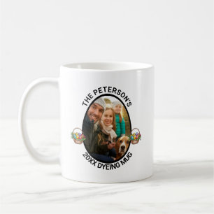 Easter Pun   Custom 2025 Family Photo Dyeing Coffee Mug