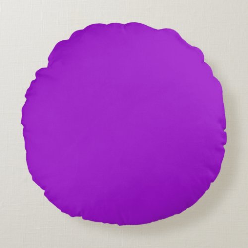 Easter Purple Round Pillow