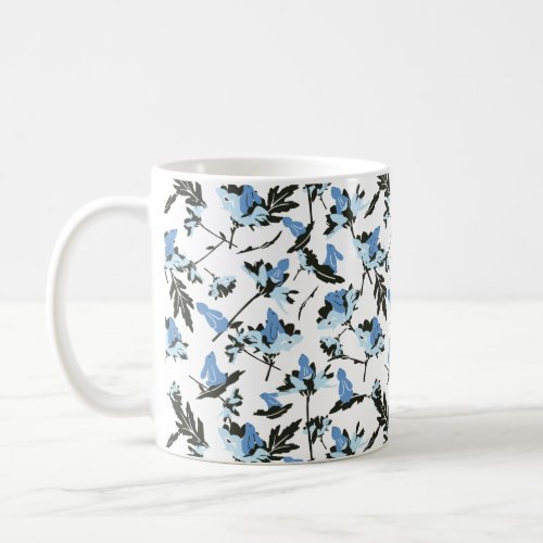 Easter Quotes and Floral Rabbit Pattern I Coffee Mug