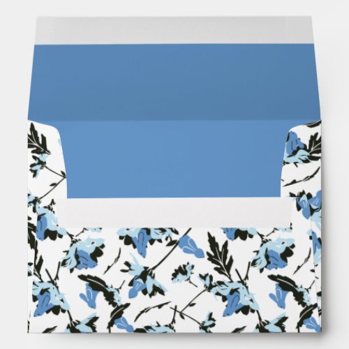 Easter Quotes and Floral Rabbit Pattern I Envelope