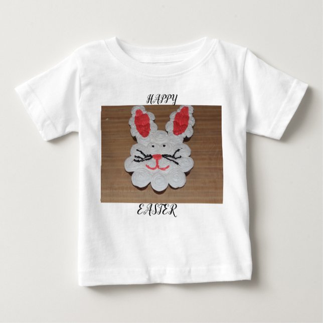 Easter Rabbit Baby Gerber Cotton. Baby T-Shirt (Front)
