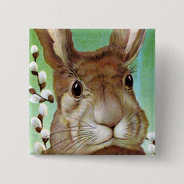 Easter Rabbit Button (Front)