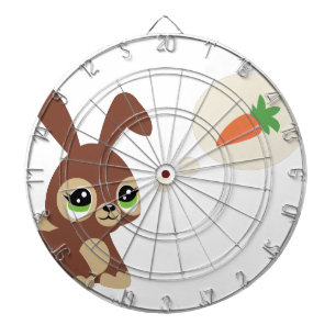 easter rabbit dartboard