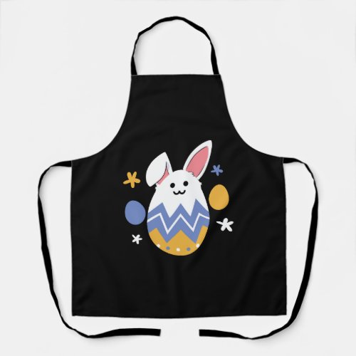 Easter Rabbit Egg Easter Holiday Bunny Apron
