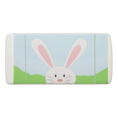 Easter rabbit eraser