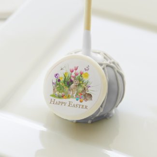  Easter Rabbit Floral 