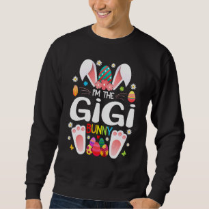 Easter Rabbit I'm The Gigi Bunny Matching Family Sweatshirt