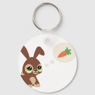 easter rabbit keychain
