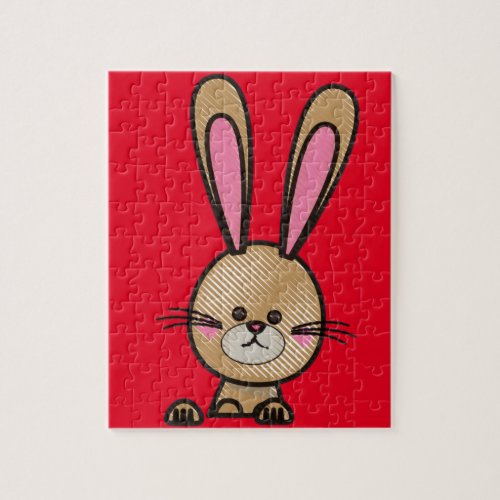 Easter rabbit puzzle jigsaw puzzle