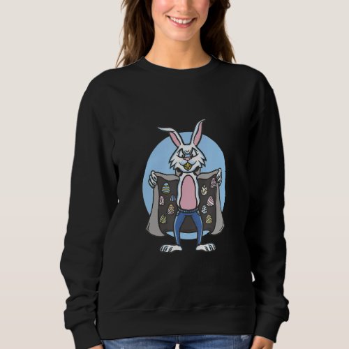 Easter Rabbit Smuggler  Boys Girls Mens Sweatshirt