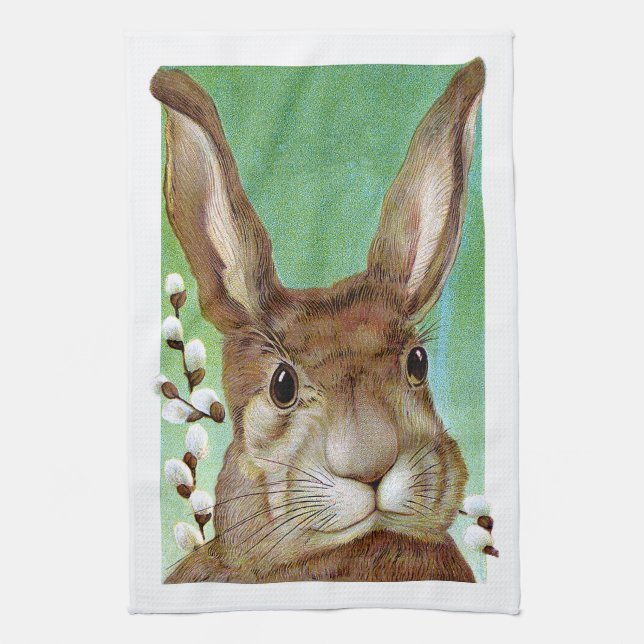 Easter Rabbit Towel (Vertical)