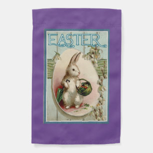 Easter Rabbit Weatherproof Garden Flag