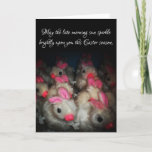 “Easter Rabbits” Easter Card