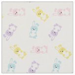 Easter rabbits fabric