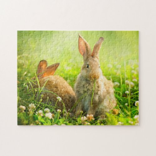 Easter Rabbits Jigsaw Puzzle