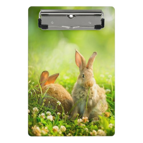 Easter Rabbits Mini Clipboard