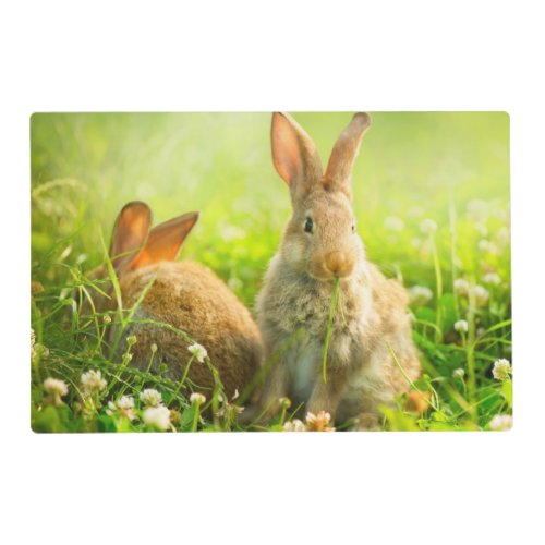 Easter Rabbits Placemat
