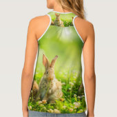 Easter Rabbits Tank Top (Back)