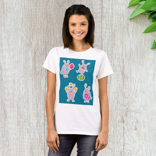 Easter Rabbits Womens T-Shirt