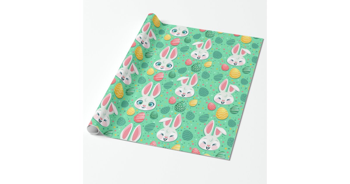 Easter Rabbits Wrapping Paper | Zazzle