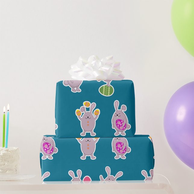 Easter Rabbits Wrapping Paper (Creator Uploaded)