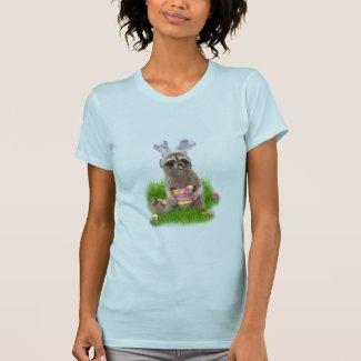 Easter Raccoon Bandit T-Shirt