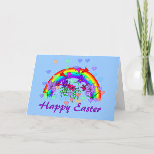 Easter Rainbow Holiday Card