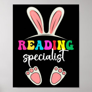Easter Reading Specialist Teacher Easter Literacy Poster