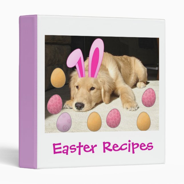 Easter Recipes Binder (Front/Spine)