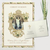 Easter Religious Resurrection Jesus Christian Holiday Card