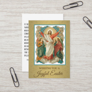 Easter Resurrection Holy Cards w/prayer St. John