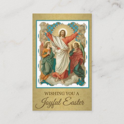 Easter Resurrection Holy Cards wprayer St John