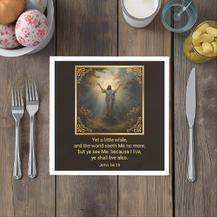 Easter Resurrection Religious Napkins