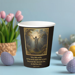 Easter Resurrection Religious Paper Cups