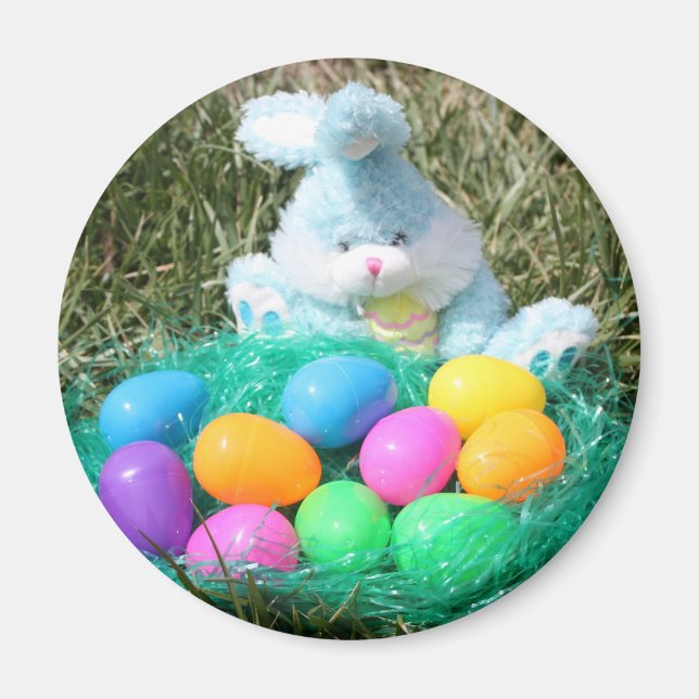 Easter Round Magnet (Front)