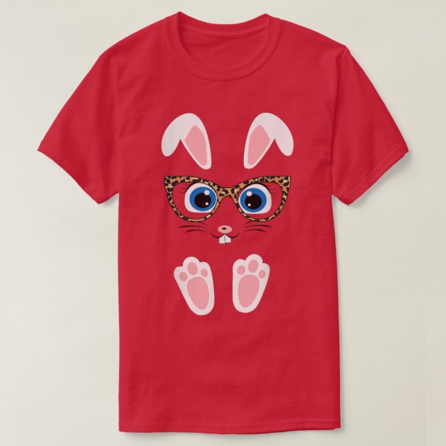 Easter s For Kids Easter T s Women Bunny Sunglass  T-Shirt (Design Front)