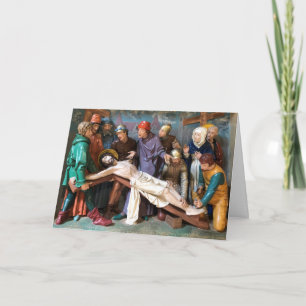 Easter Scene of Crucifiction. Card