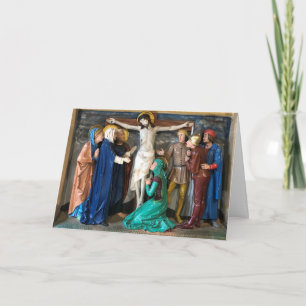 Easter Scene of Crucifiction. Card