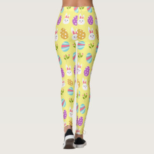Easter Seamless pattern Leggings