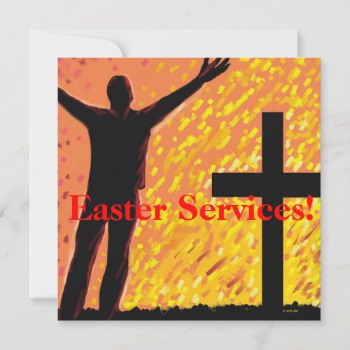 Easter Services Church Invitation