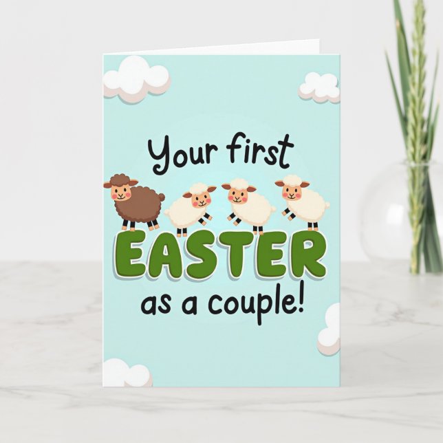 Easter Sheep Pattern Card (Front)
